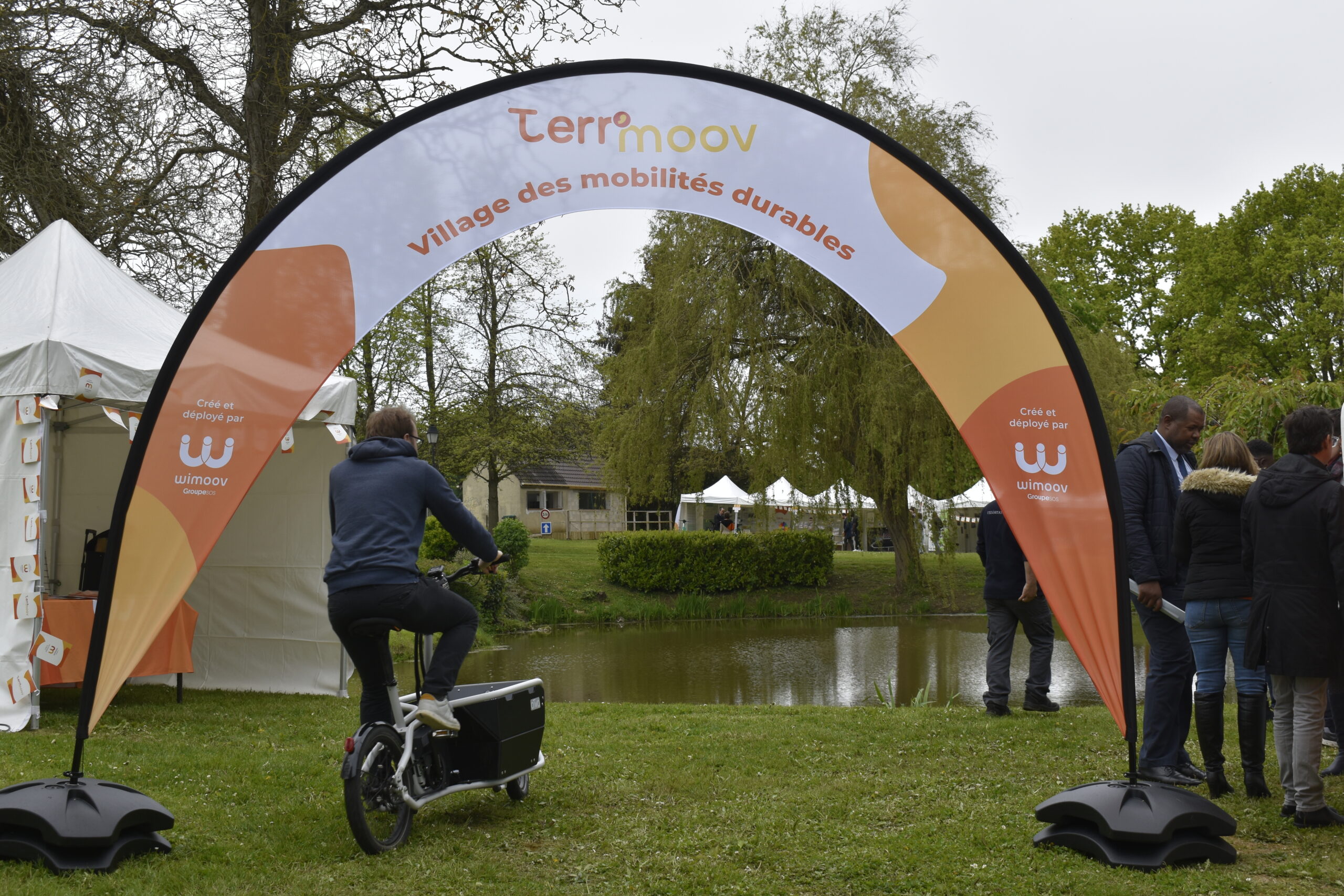 Village des Mobilités Durables lors de l'événement Terr'Moov